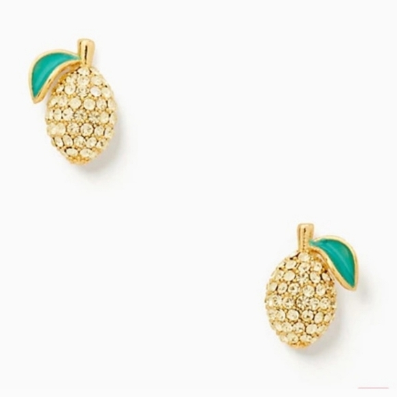 🔹️Kate Spade🔹️Picnic Perfect Lemon Studs ✨️🍋 - Picture 1 of 5